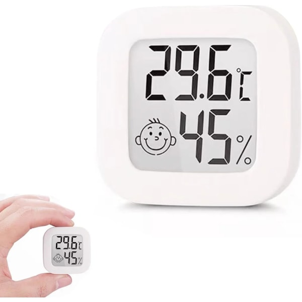 Mini LCD-termometer för hem, vardagsrum, kontor