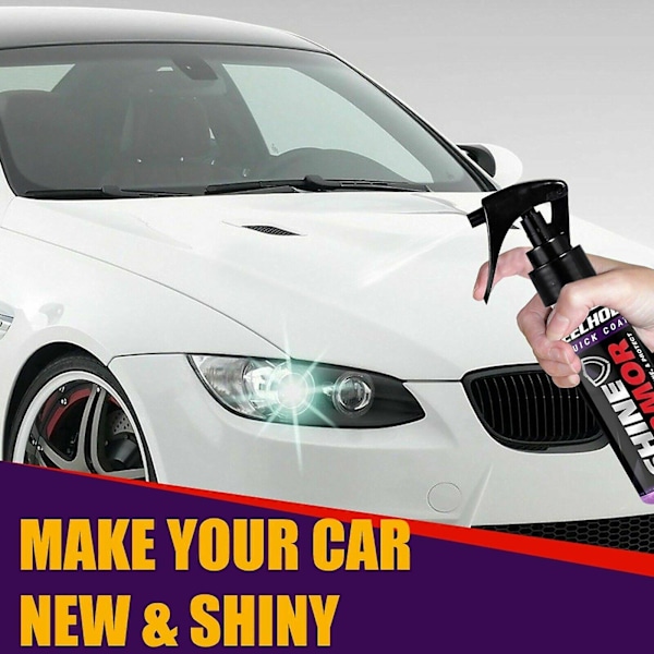 Shine Armor Fortify Quick Coat Keramisk Coating 3 i 1 Hydrofob Bilvoks 30ml 2 stk