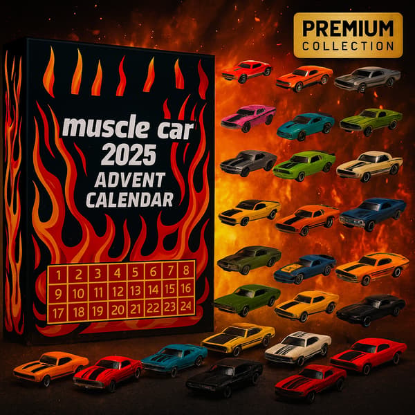 Hot Wheels Bil Julekalender 2025