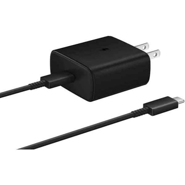 For Samsung Official 45W USB-C Super Fast Charging Wall Charger (Black)