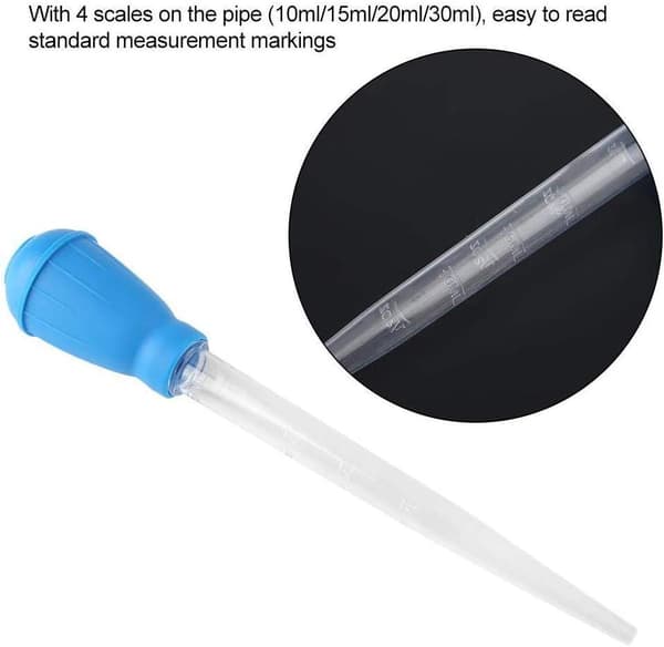 Letvægts Akvarierenser - Akvarievandskifter, Pipetteføder med Dropper