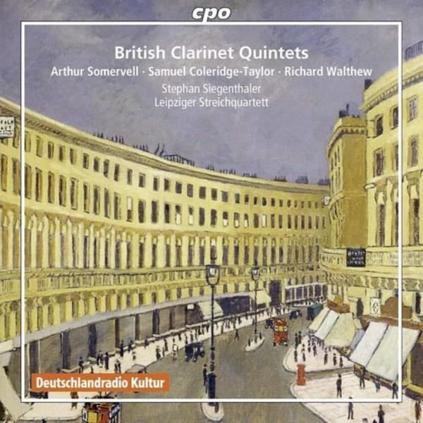 Somervell / Siegenthaler / Leipzig String Quartet - Britiske Klarinetkvintetter [KOMPAKTE DISKE]