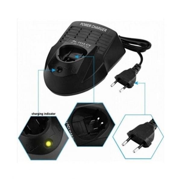 Laddare för Bosch 10.8V-12V AL1115CV Snabbladdare (EU-kontakt)