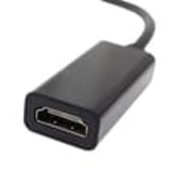 DisplayPort till HDMI - Adapter, Svart