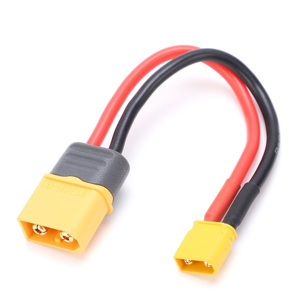 XT60 hane till XT30 hane 16AWG adapterkabel för B6 LiPo batteriladdare.