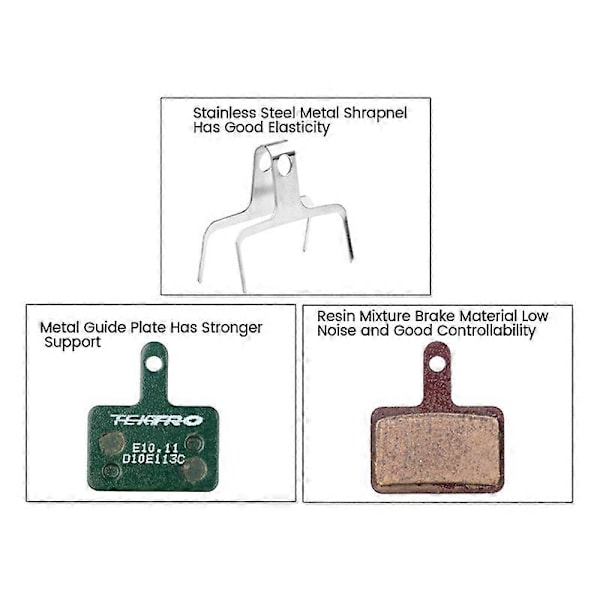 Par E10.11 Bremseklosser Sykkel Hydraulisk for M335 395【GKS】