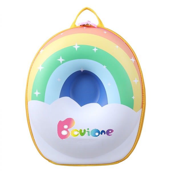 Barnryggsäck, elegant och söt ryggsäck för tjejer i åldern 2-5 år, förskoleryggsäck för barn, mini åkpåse, drömserie, regnbåge (färg)