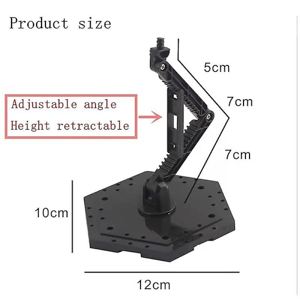 Modellvisningsställ, lämplig för modellställ Action Figure Stand och MG, RG modellvisning