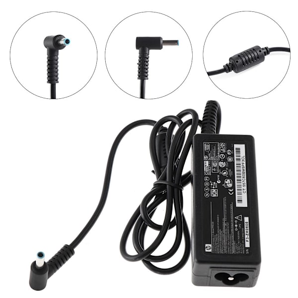 HP adapter för laptopladdare Power Blå spets