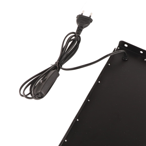 Solariumlampe 192 LED 460nm Full Blue Lampe Bærbar Bruningslys for Ansikt Kropp 100W 85‑265V EU-plugg