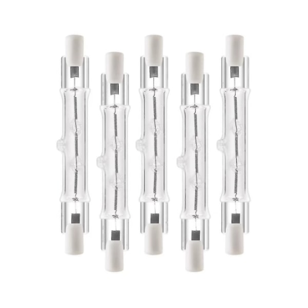 5-pak R7s 118mm 300w 230v - R7s halogen lineær lys
