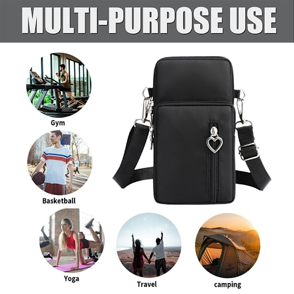 kpl puhelinlaukku lompakko crossbody laukku kevyt taskut Sp