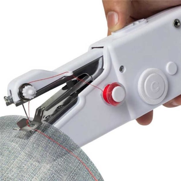 Mini käsiompelukone neula ompelu johdoton neula vaatteet kangas elektroninen ompelukone