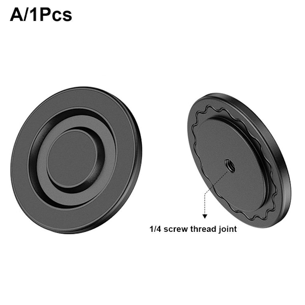 Stark magnet för magnetisk kontaktbas, hålöverföring 17m Black 1/4 adapter