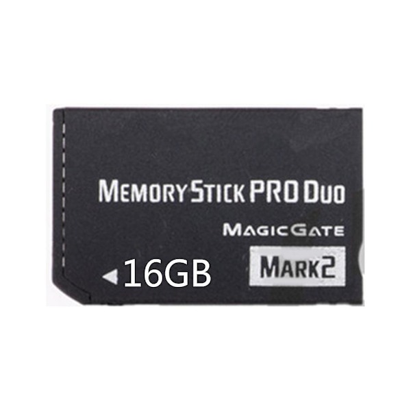 Memory Stick Pro 4gb/8gb/16gb/32gb Ms Pro Duo Memory Game Card Høy Kapasitet 16GB