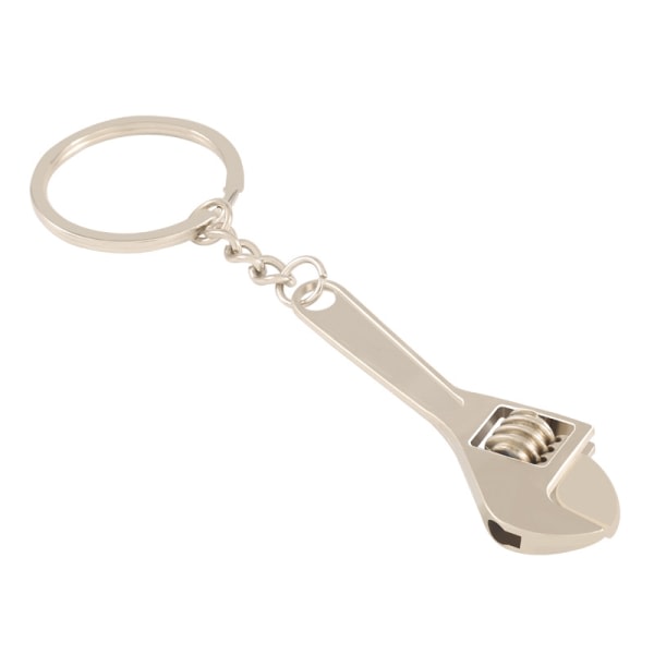 Nyckelring i 3 st med justerbar mininyckel