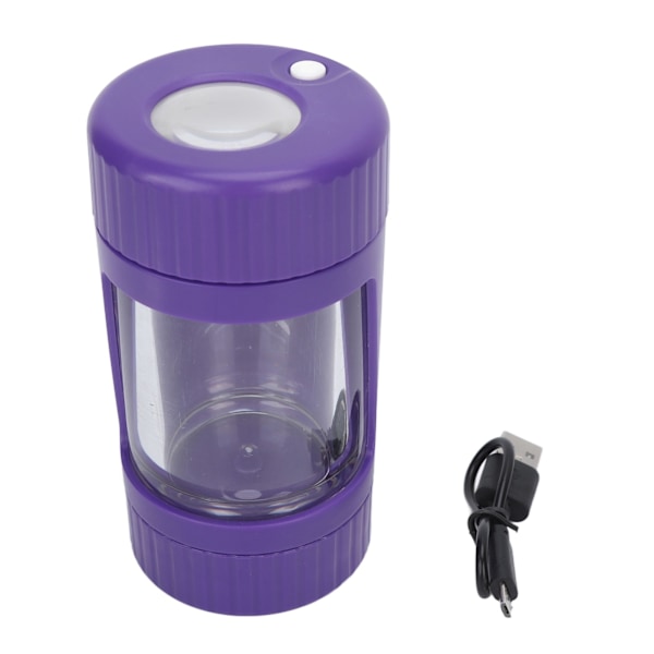 110 ml plastbeholder med urtekvern 8X