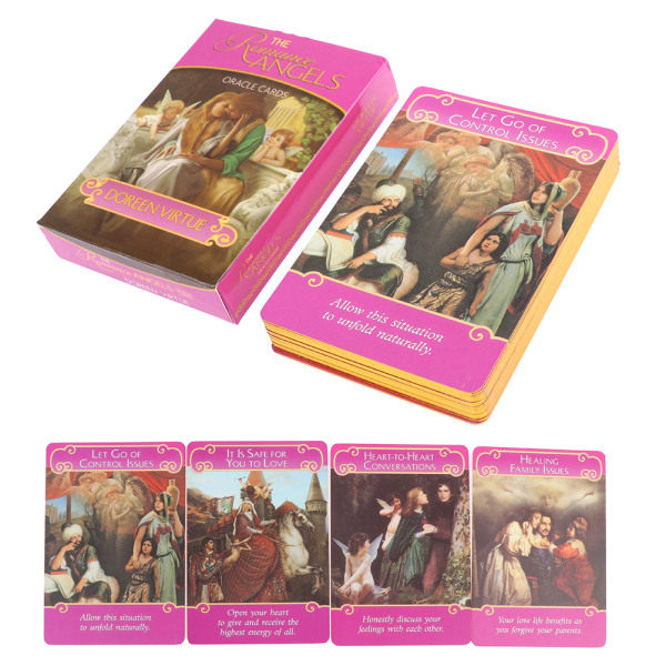 Nya Romance Angels Oracle Kort Tarotkort