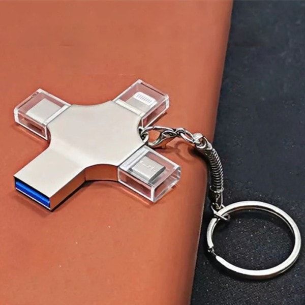 4 i 1 Type-c OTG USB Flash Drive 1TB 3.0 Pendrive 1TB USB Stick Hukommelse