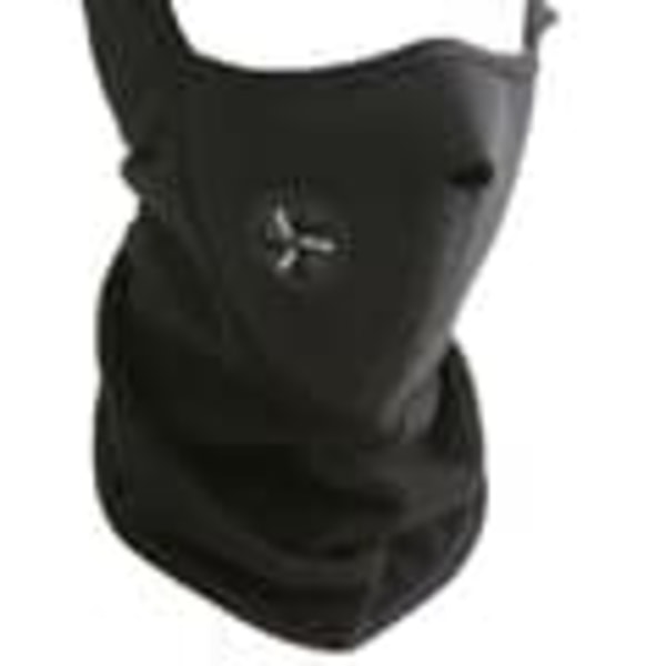 Neopren Halvmaske - Svart