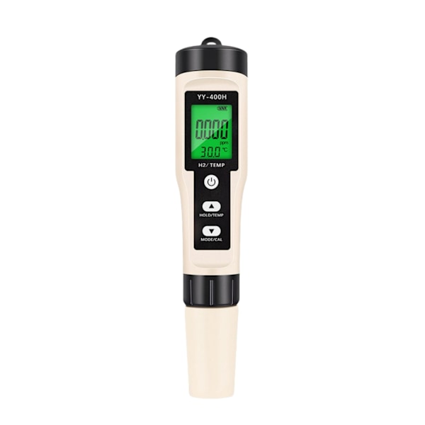Digitalt hydrogenmeter, højpræcisions pen-type H2-meter vandkvalitetstester med ATC, temperaturtestermeter til drikkevand