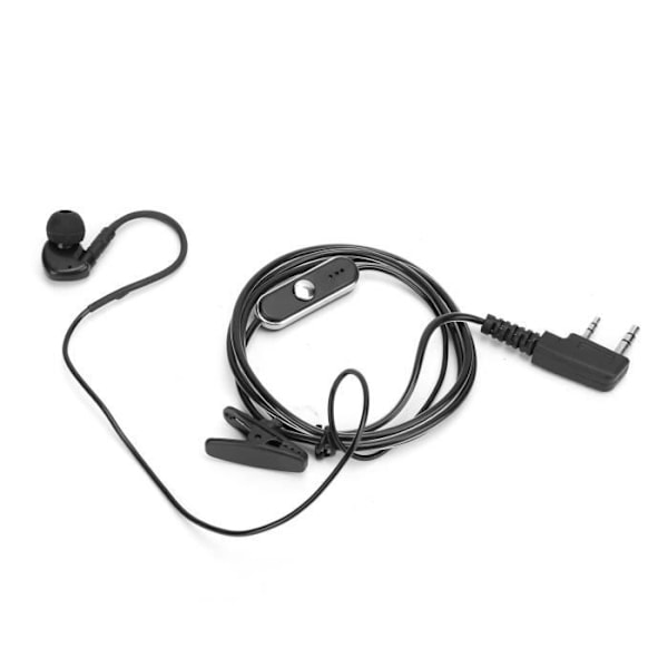 HURRISE To-vejs radio øretelefon Walkie Talkie headset Universal in-ear øretelefon til Baofeng UV-5RA UV-5RB BF-666S