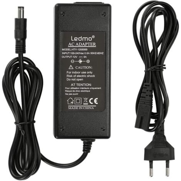 Adapter Strömförsörjning, 12V 2A Transformatorer, Laddarlist