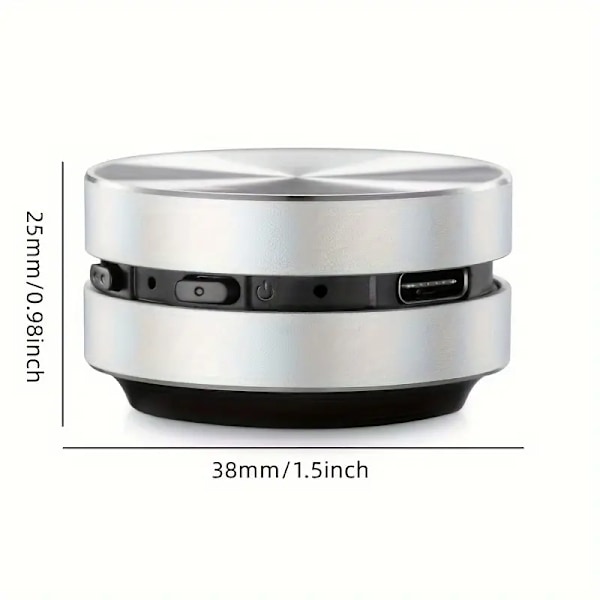 Magnetisk Bærbar Stereo Trådløs Mini Bluetooth Stereo