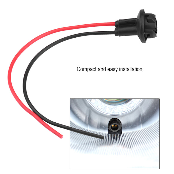 10 stk. T10 Bilpæreholder, Lampesokkel, LED Wedge Base Forlengelsesadapter [GKS] 0.1