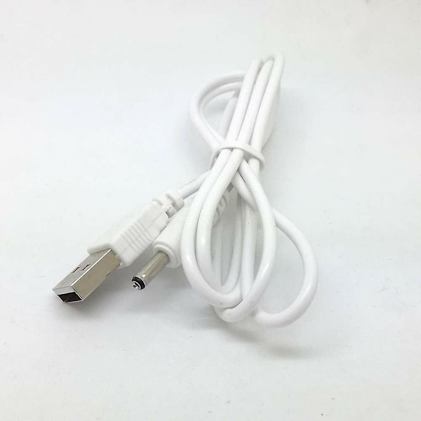 Lader Strømkabel Ledning for Fifty Shades Freed Come to Bed Rabbit 69143 Massasjeapparat Vibrator - Hvit