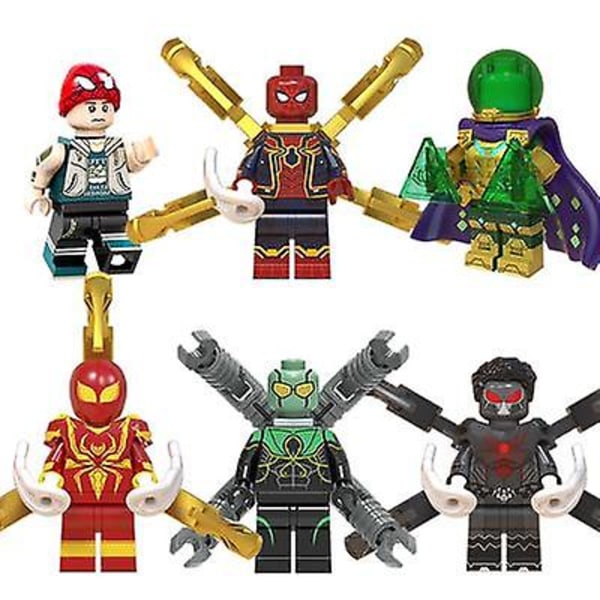 Marvel Avengers minifigur monterade byggstenar