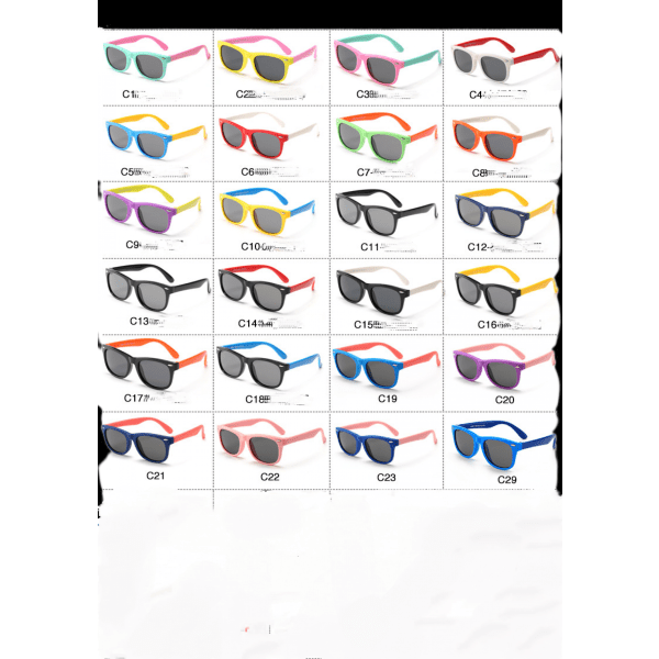 Mode UV-skydd Polariserade solglasögon Barnsolglasögon-----C7