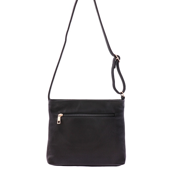 Lille, let skuldertaske Sort Black one size