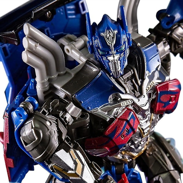 Transformer legetøj Optimus Prime legetøj, transformerbar bilrobot, transformerbar actionfigurmodel, børns fødselsdagsgave【GKS】