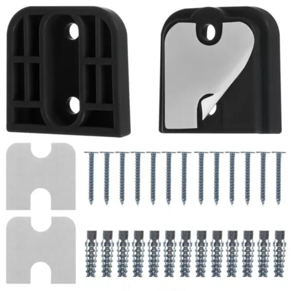 Foldbar Grind - Hundegrind / Barnegrind - Rullegardin Grind Svart Black Black
