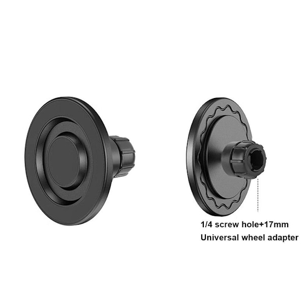 Stark magnet för magnetisk kontaktbas, hålöverföring 17m 1/4 adapter 1/4 adapter