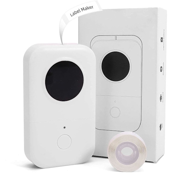 Kannettava Bluetooth-langaton pieni lämpötarratulostin, älykäs mobiili taskukokoinen tarratulostin, yhteensopiva iOS- ja Android-laitteiden kanssa