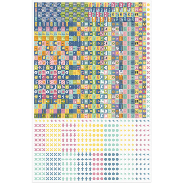 Väggkalender 2025 Doodle