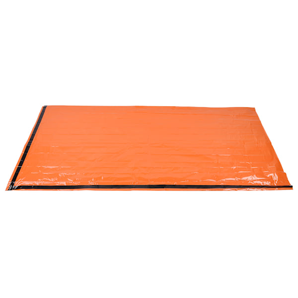 Bärbar Nödsovsäck för Utomhusbruk Håller Värmen Fuktsäker Vadderad Reflekterande Campingmatta Orange 0.2