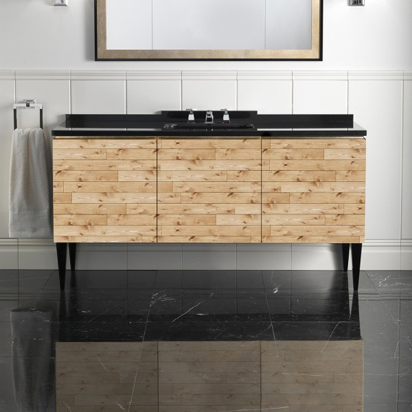 (20*300cm) Tregulvfliser, PVC Vanntett Flis Klistremerke Su