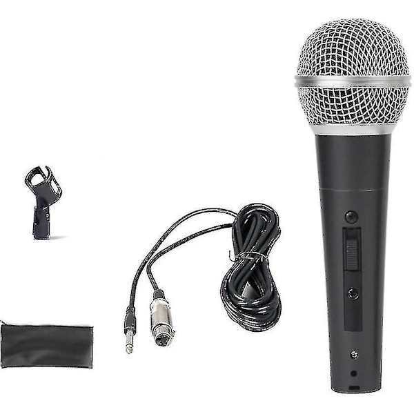 Shure Sm58 Vokal Dynamisk Kablet Mikrofon (med Afbryder) -q Ny 2024 Høj Kvalitet