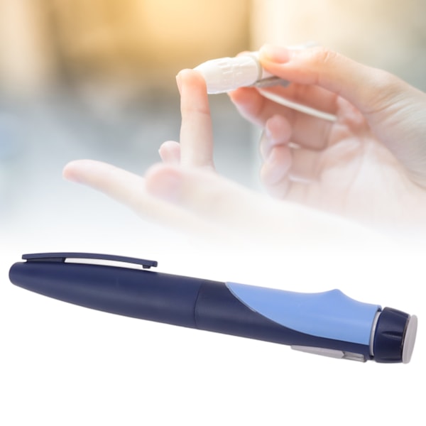 Insulinpenna ABS Portabel Lättvikt Enhandsförvaringspenna för Insulinbärväska för Diabetes