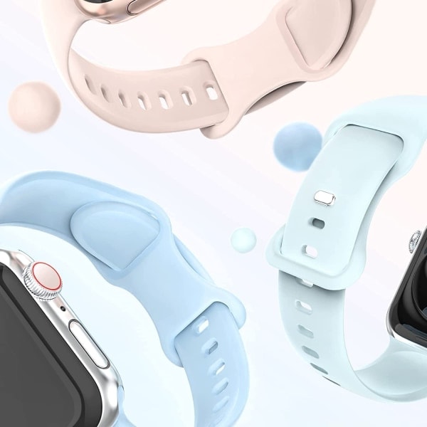 5-osainen Apple Watch -ranneke 38-45mm Lady Men