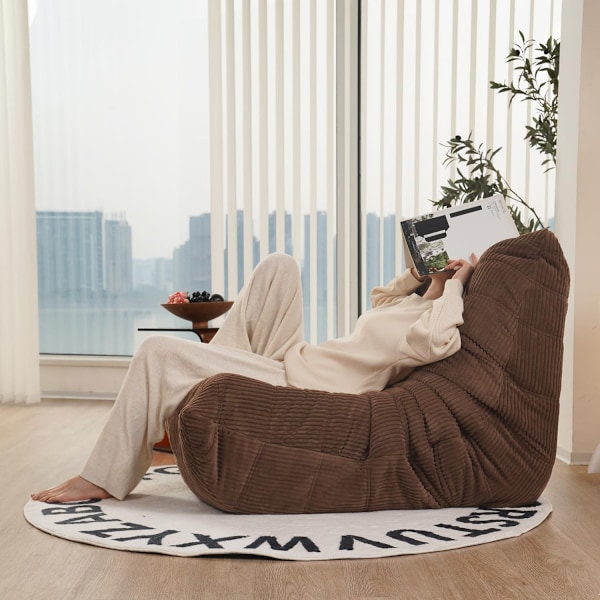 Togo Ensædersofa - Grå - Ingen montering, Ergonomisk helkropsstøtte, højdensitets fjederfyldt skum, Premium Soft-Touch betræk grå gray