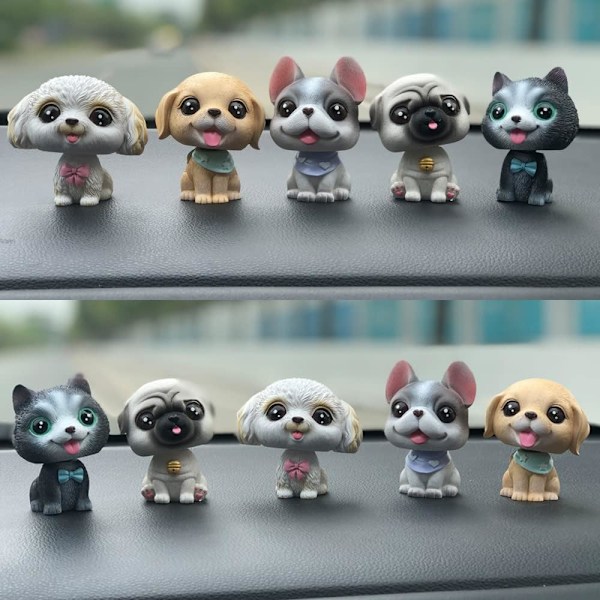 Bobblehead-hahmot, Koiran Bobbleheadit Auton Kojelaudalle, Koiran Kojelauta