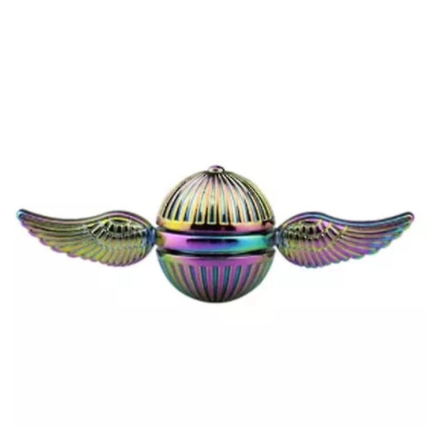 Gyllene Snitch Fidget Spinner Harry Potter Quidditch Metallisk Stål Stress & Ångest Leksaker För Barn & Vuxna -ES Multicolored