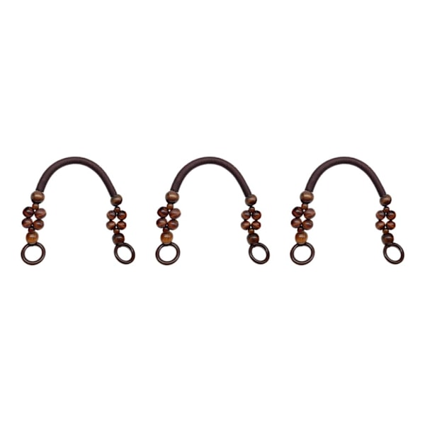 1/2/3 Treperle Veskehåndtak Veskerem Håndveskehåndtak Rød Brun 48cm[GKS] Red Brown 48cm 2Set