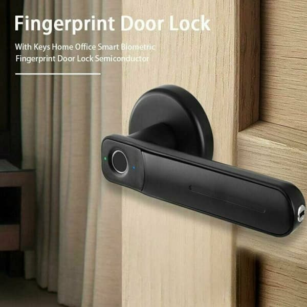 Smart Fingeravtryck Dörrlås, Biometrisk Elektronisk Hemmasäkerhet L