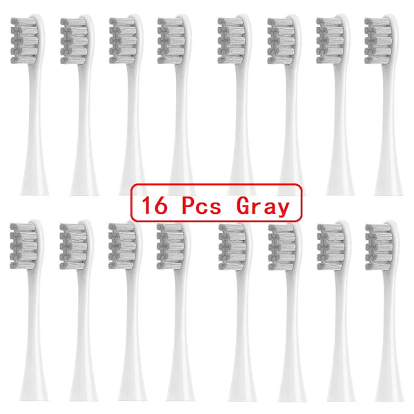 12 kpl Vaihtoharjaspäitä Oclean X/ X PRO/ Z1/ F1/ One/ Air 2 /SE Sonic -sähköhammasharjan päähän [GKS]