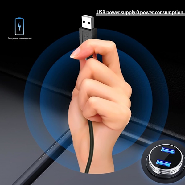 Bil Digital Hastighetsmätare Kmh 2,8 Tum Display Skärmbil Head-up Display Gps Speedometer Kmh Hastighetsvarning Head Up Display För Alla Bilar